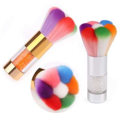 High Quality Nail Dust Cleaning Brush Nail Art Brush for Remove Gel Powder